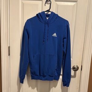 Adidas Men's Blue Hoodie